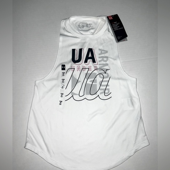 Under Armour White Athletic Tank - Picture 4 of 8